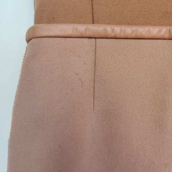Chloe Wool Sleeveless Camel Dress Size 34 US 2 - Picture 15 of 16